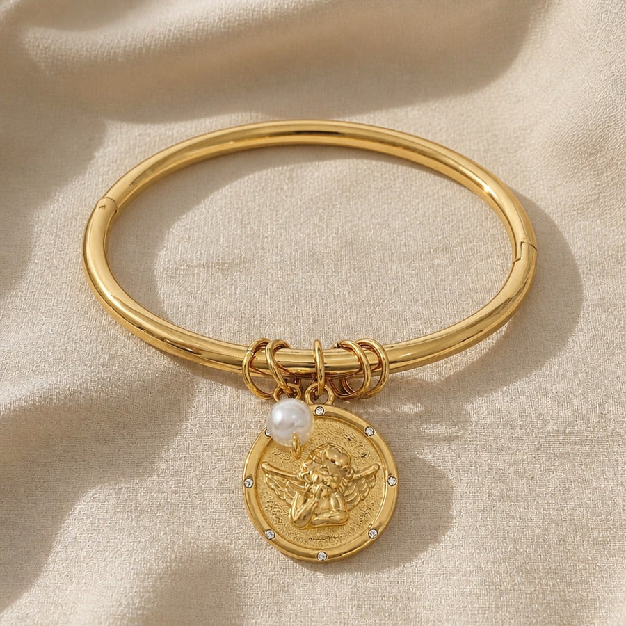 Celeste Guardian Charm Bangle