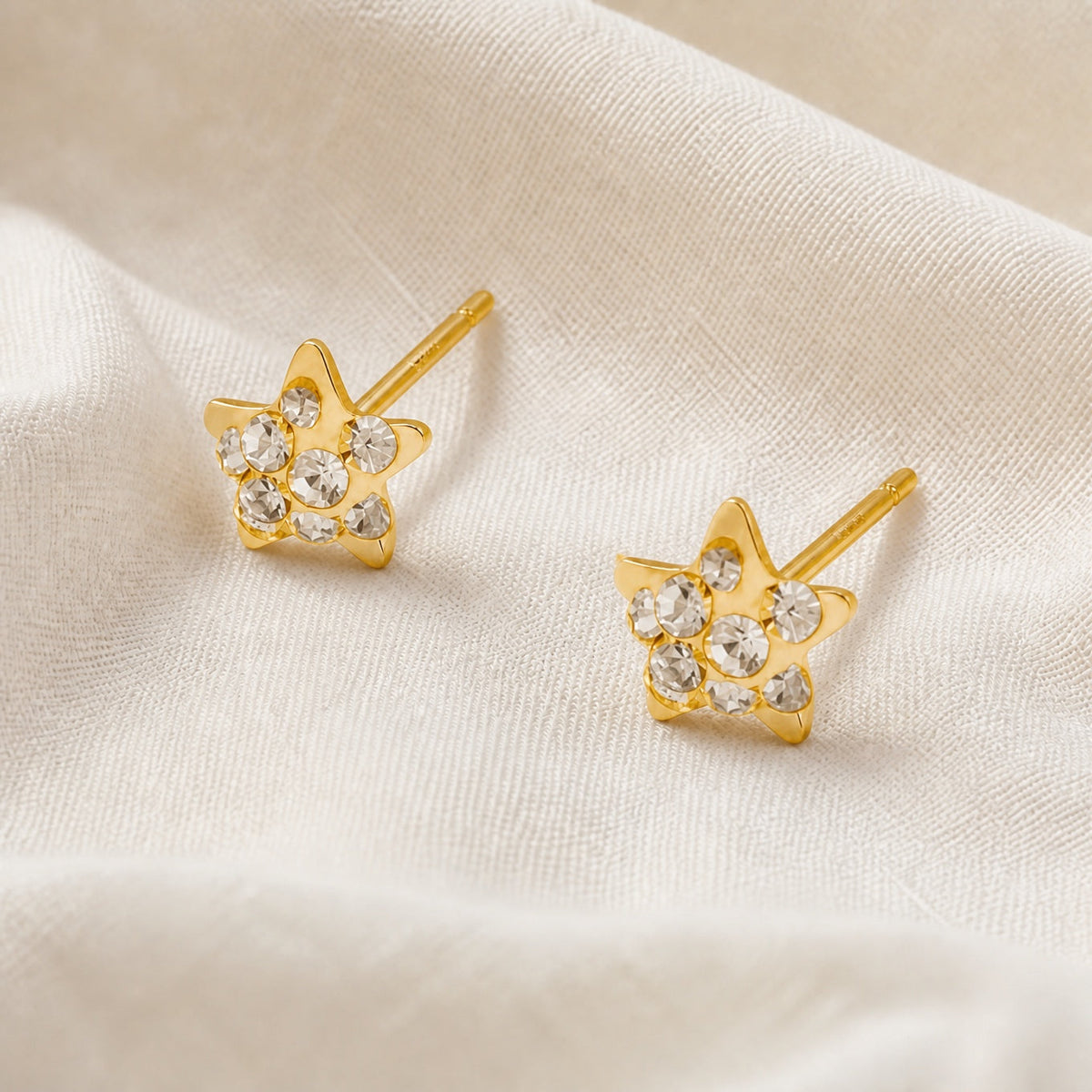 Micro Star Stud Earrings