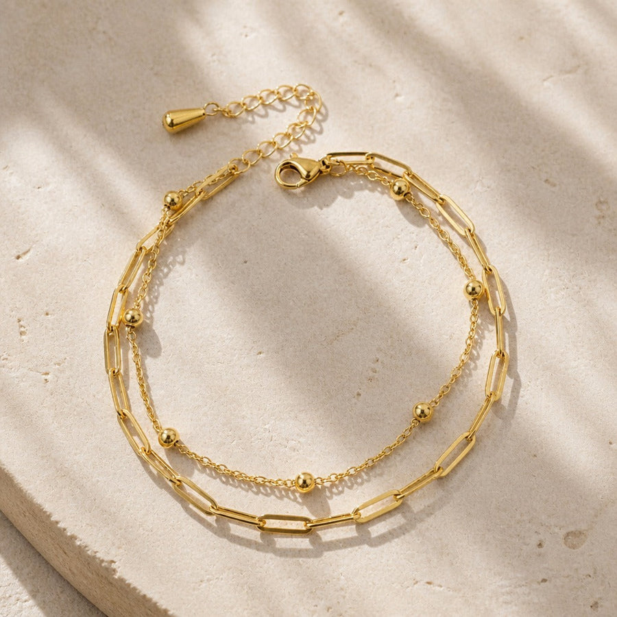 Delicate Double Layer Bracelet