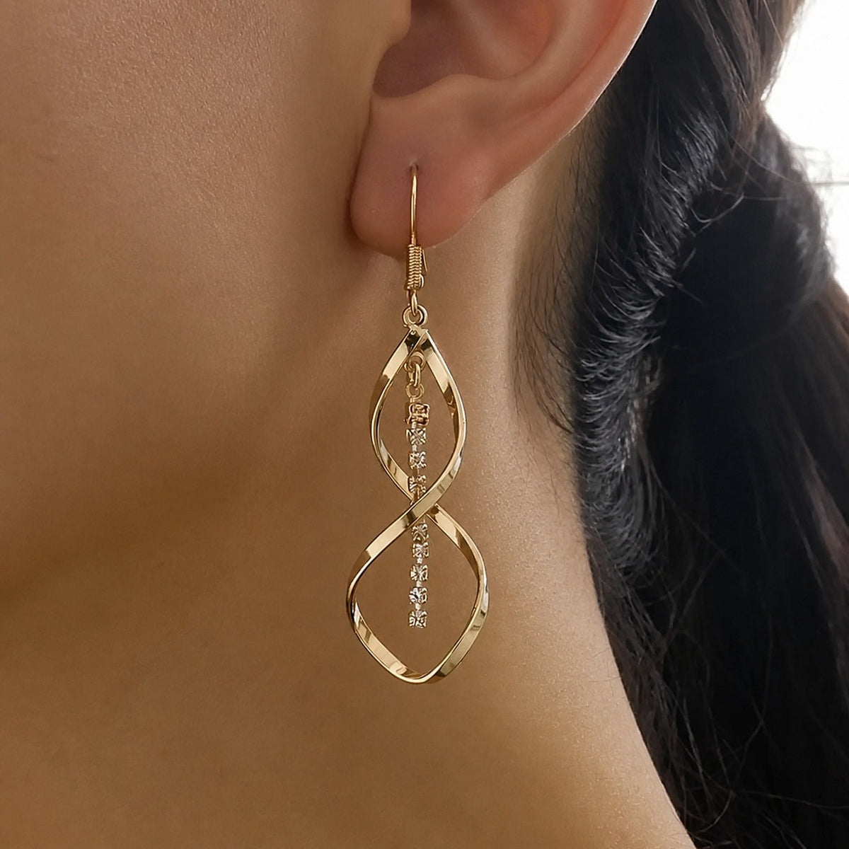 Celestial Sunbeam Gold Earrings