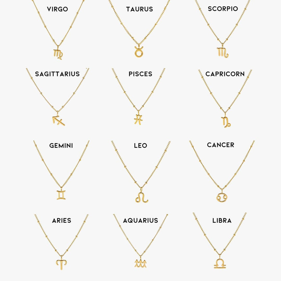 Zodiac Harmony Charm Necklace